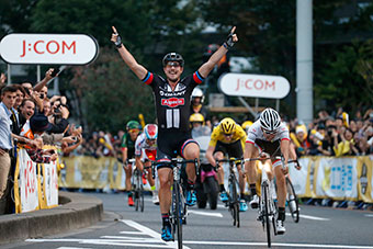 2015ツール・ド・フランスさいたまクリテリウムの様子