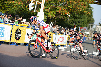 2015ツール・ド・フランスさいたまクリテリウムの様子