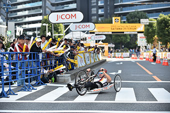 2015ツール・ド・フランスさいたまクリテリウムの様子