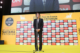 2015ツール・ド・フランスさいたまクリテリウムの様子