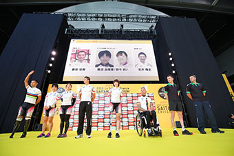 2015ツール・ド・フランスさいたまクリテリウムの様子