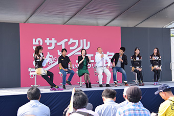 2015ツール・ド・フランスさいたまクリテリウムの様子