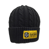 ケーブルニットキャップ