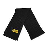 ケーブルニットマフラー