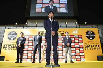 2016ツール・ド・フランスさいたまクリテリウムの様子