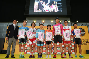 2016ツール・ド・フランスさいたまクリテリウムの様子