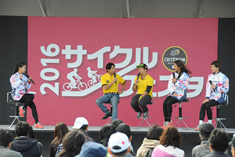 2016ツール・ド・フランスさいたまクリテリウムの様子