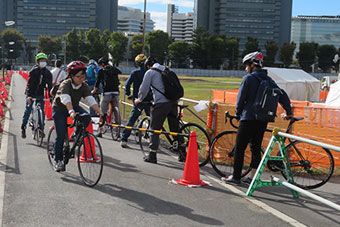 2016ツール・ド・フランスさいたまクリテリウムの様子