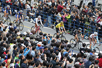 2016ツール・ド・フランスさいたまクリテリウムの様子