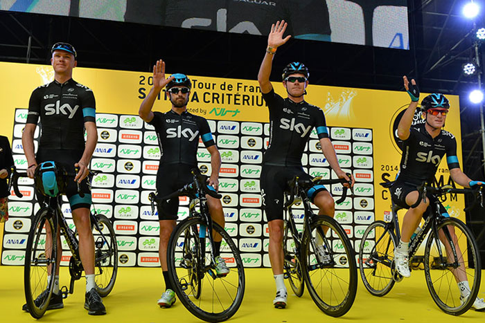 選手紹介では2013年覇者のクリス・フルーム選手率いるチーム ス…