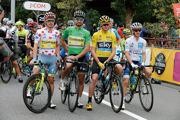ツール・ド・フランス2016の4賞ジャージ獲得選手ら、豪華な顔ぶ…