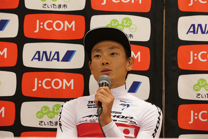 クリテリウムメインレースでは、日本人最高位の2位にロード全日…