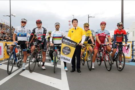 2018ツール・ド・フランスさいたまクリテリウムの様子